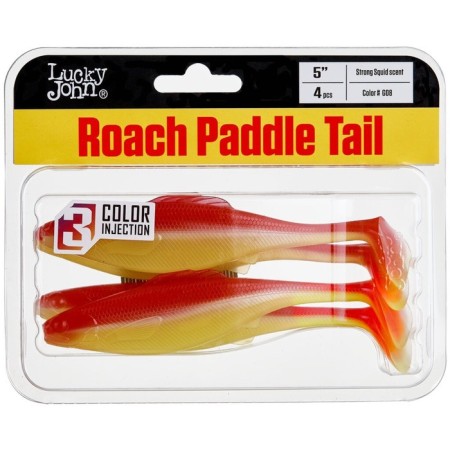 Vibro -highs eat. art. LJ Pro Series Roach Paddle Tail 5.0in (12.70)/G08 4pcs.-2
