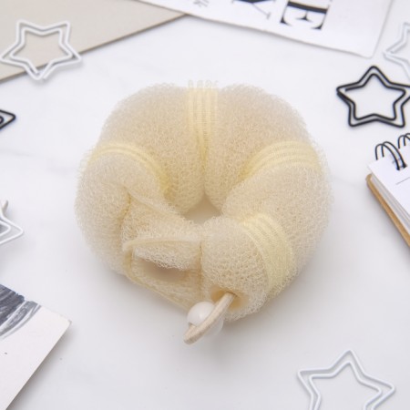 A roller with a mount and an elastic band for creating a beam 4x18cm, beige