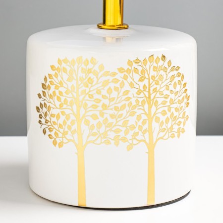 Table lamp "Duo Arbor" E14 40W white 15x15x28 cm Risalux-3