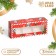New Year. Box for 3 sweets, "New Year's Post", 13x5x3.3 cm, confectionery packaging