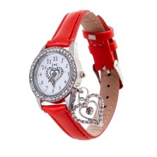 Women's watch, dial d-2.7 cm, eco-leather strap