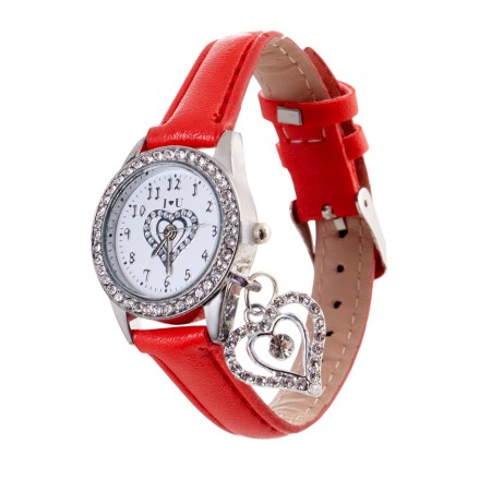 Women's watch, dial d-2.7 cm, eco-leather strap