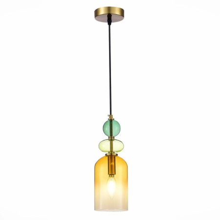 STL LUCE Sus. SL2000.213.01. GEA. 1x40 W, E14, 11x11x40 cm, golden color