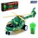 The helicopter radio -controlled “assault in the sky”, light, works from batteries, green color