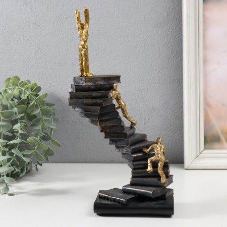 Souvenir Polystone "Knowledge Road" 14x12x26 cm-2
