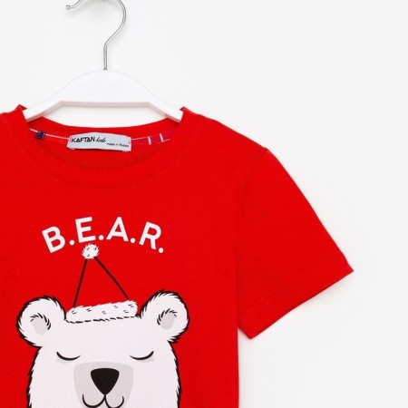 Pajama for the boy KAFTAN "Bear" size 36 (134-140)-6