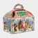 New Year. Gift box "Forest Foreths in the Red" casket of a small 18.5 x 12.5 x 19cm.