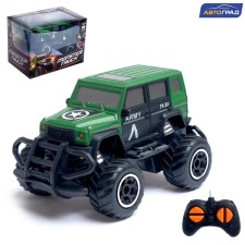Army radio -controlled jeep, works on batteries