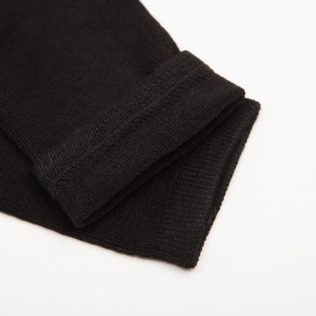 Children's socks, black color, rr 16-18-2