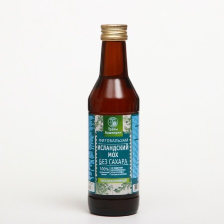 Biologically active additive for food "Phytobals" Icelandic moss 240ml (without sugar)-1