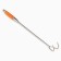 Double -double meat hook, 50cm, with a wooden handle