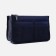 Cosmetic bag-organizer on lightning, blue color