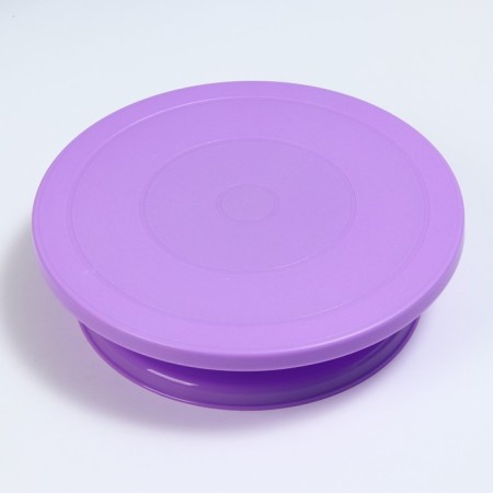 Cake stand rotating "magic", d = 27.5, purple color-2