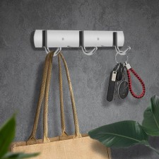 Cappio CVT002 hanger, metallic, three -horn, color chromium