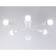 Lamp ceiling in the style of Ambrella Light, Loft, TR80401, 6HE27, white color