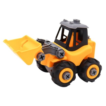 Set of game Funky Toys Motors "DIY Machines. Excavator loader ", with a screwdriver-4