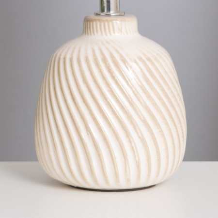 Table lamp "Kenya" 1x40W E14 beige 13x13x25cm-3