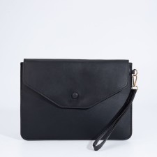Bag-clate on the magnet, strap on the wrist, black color