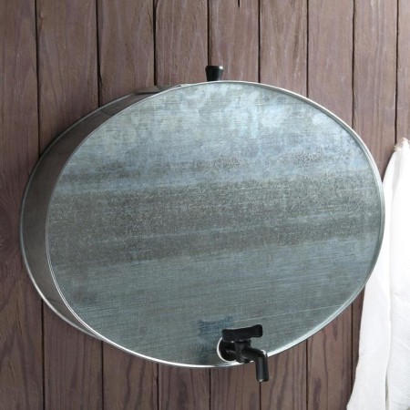 Washbasin 10 l, with a tap, galvanized, GOST-7