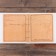 The genealogy photo book "Pedigree Book" with a wooden element, 27.5 x 25 cm.