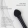 Set of applicators for shadows, 5 pcs, 4.3 cm, bilateral, black color