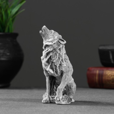 Souvenir "Wolf howls Small" 10cm-1