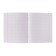 Notebook of 48 sheets in a cage, "patterns", cover covering cardboard, mix