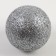 Figure for crafts and decor "Ball", set of 12 pcs., Size 1 pc. - 4 cm, silver color