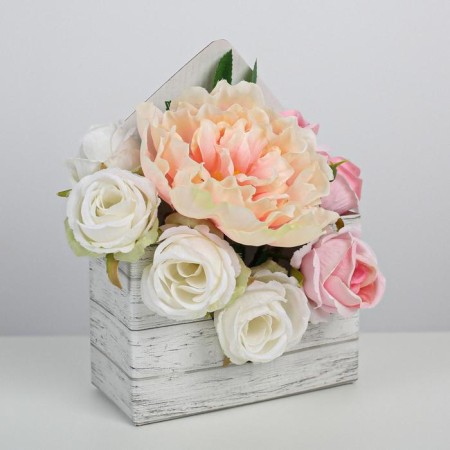 Box-written "Flower Floral", 14 x 20 x 6.5 cm