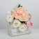 Box-written "Flower Floral", 14 x 20 x 6.5 cm