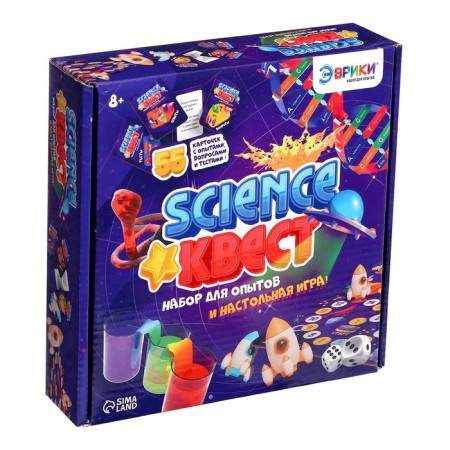 Set for experiments "Science quest"-17