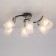 Ceiling Citilux Cutilux CL119261, 52x38x1.5 cm, 6x75W, E27, Black Color Black