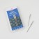 Needles for household sewing machines, universal, No. 70-100, 5 pcs