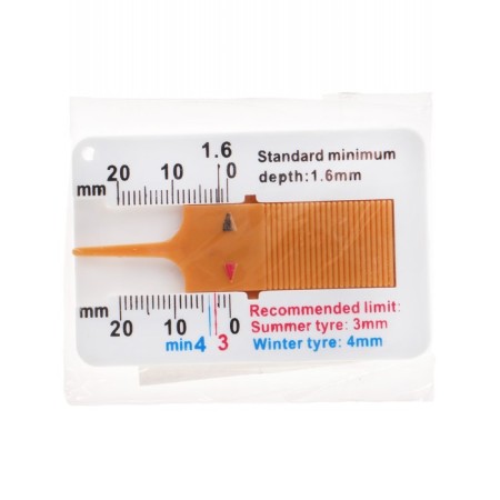 Tire tread thickness meter, 0-20 mm-1