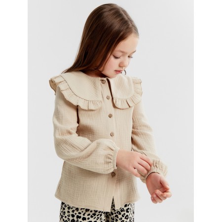 Children's shirt KAFTAN, p. 32 (110-116), beige-1