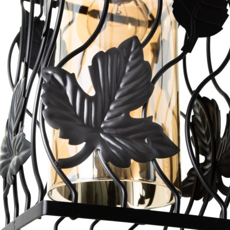 Lamp Bayerlux 2108/1bk E27 40W Black 14x14x100 cm-4