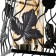 Lamp Bayerlux 2108/1bk E27 40W Black 14x14x100 cm