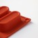 The baking uniform “Sweets. Excler”, silicone, 29 × 17 × 2 cm (5.8 × 2.3 × 2 cm), 20 cells, chocolate color