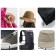 Hat elastic band, 2 mm, 10 ± 0.5 m, 4 pcs, black/white color