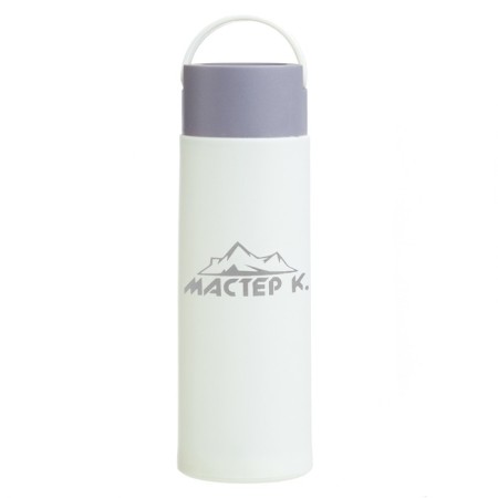Water bottle, 400 ml, "Master K", glass