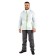 Vetrovka Payer "Fox" is moisture-proof, nylon, white with black, rr 56-58 Height 182-188