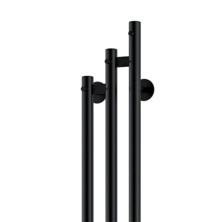Electric towel Indigo Sky, 1500x170 mm, timer, right, black-1