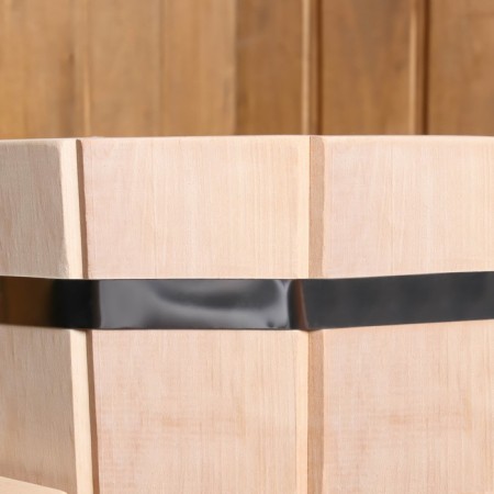 Dousy of alder, 10 l, with a plastic insert, with an overflow-4