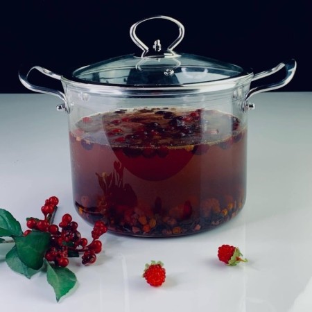 Lenardi pan, with a lid, 3.3 l