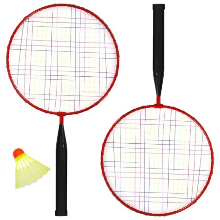 Set for playing Badminton Onlytop: 2 rackets, Volan, Mix colors-1