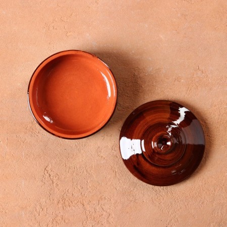 Sugar of Rishtan ceramics "Aktash", 250 ml-2