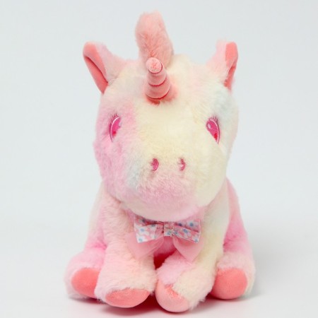 Soft toy "Unicorn" 23 cm, pink color-4