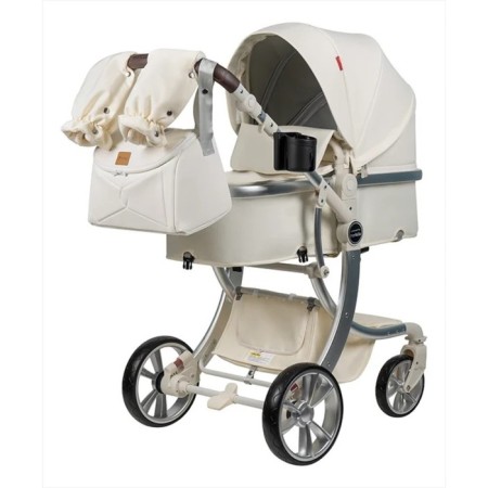 Stroller transformer Farfello Aimile Original Autumn AA-5, Milk color-16