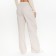 Cargo trousers are female, dairy color, size 44