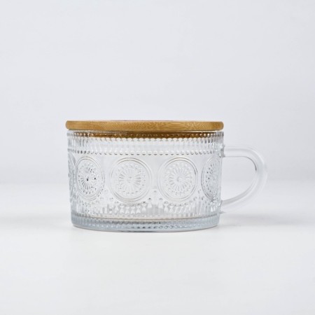 Glass with a glass cover expensive “you are near”, 450 ml-2